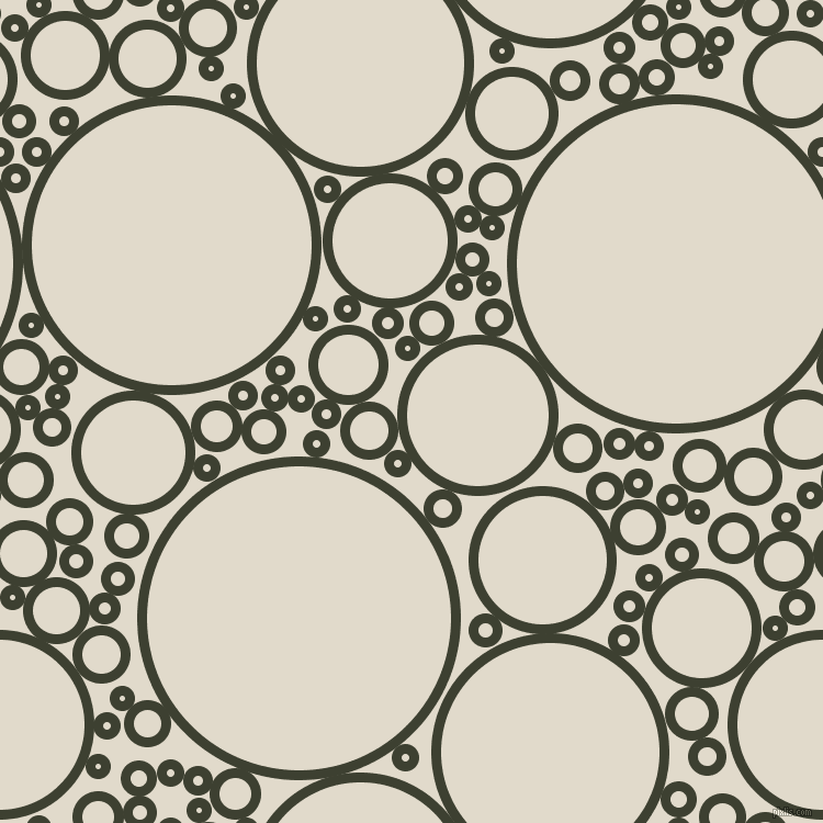 bubbles, circles, sponge, big, medium, small, 9 pixel line width, Scrub and Albescent White circles bubbles sponge soap seamless tileable