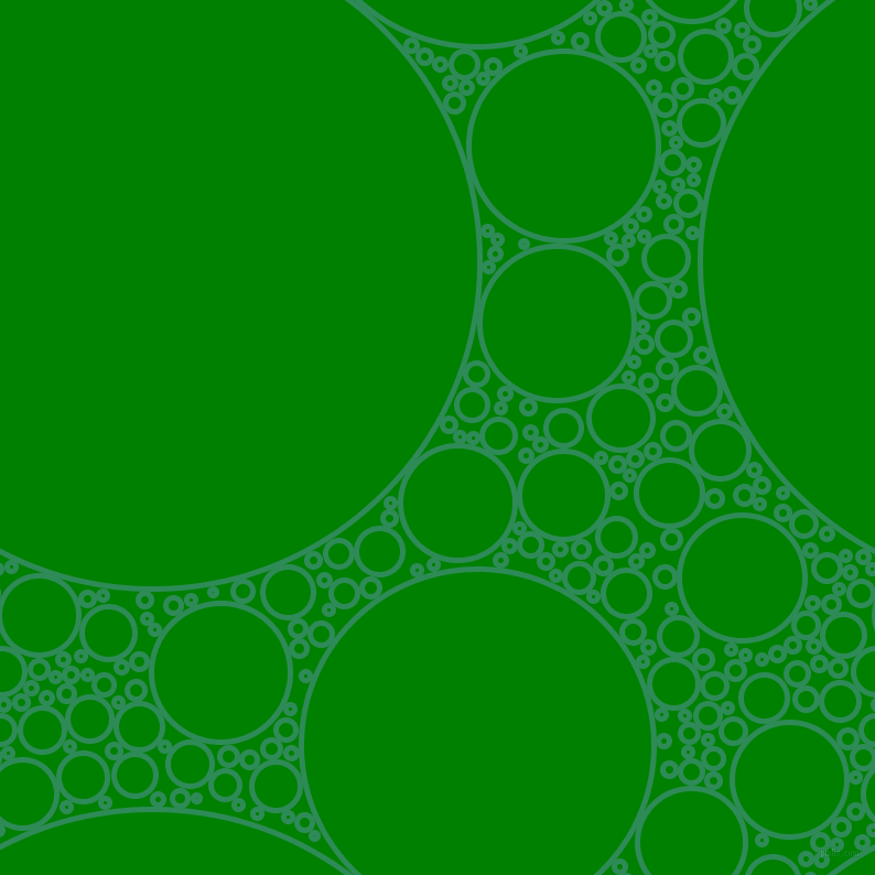 bubbles, circles, sponge, big, medium, small, 5 pixel line width, Sea Green and Green circles bubbles sponge soap seamless tileable