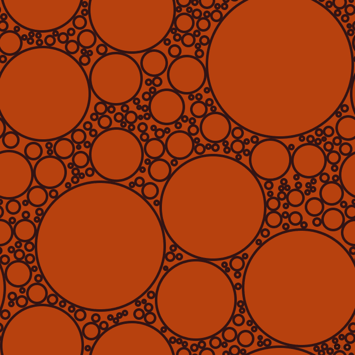 bubbles, circles, sponge, big, medium, small, 5 pixel line width, Seal Brown and Rust circles bubbles sponge soap seamless tileable