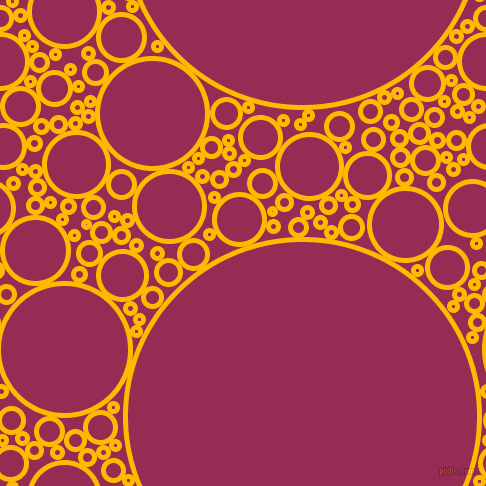 bubbles, circles, sponge, big, medium, small, 5 pixel line width, Selective Yellow and Lipstick circles bubbles sponge soap seamless tileable