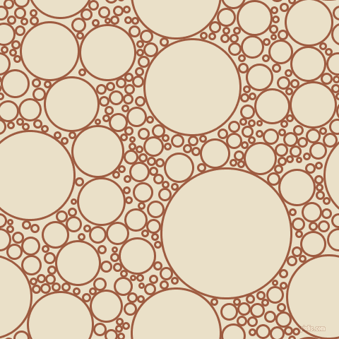 bubbles, circles, sponge, big, medium, small, 3 pixel line width, Sepia and Pearl Lusta circles bubbles sponge soap seamless tileable