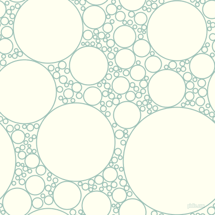 bubbles, circles, sponge, big, medium, small, 2 pixel line width, Shadow Green and Ivory circles bubbles sponge soap seamless tileable