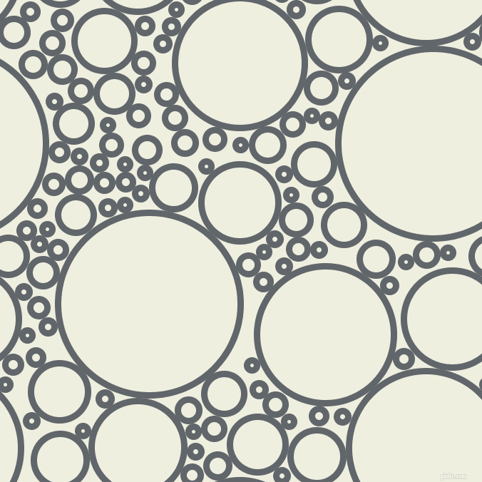 bubbles, circles, sponge, big, medium, small, 9 pixel line width, Shuttle Grey and Sugar Cane circles bubbles sponge soap seamless tileable