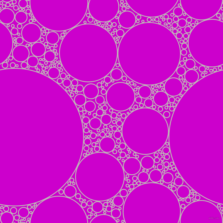 bubbles, circles, sponge, big, medium, small, 3 pixel line width, Silver Sand and Deep Magenta circles bubbles sponge soap seamless tileable