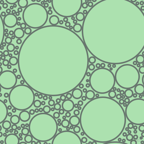 bubbles, circles, sponge, big, medium, small, 5 pixel line width, Sirocco and Celadon circles bubbles sponge soap seamless tileable