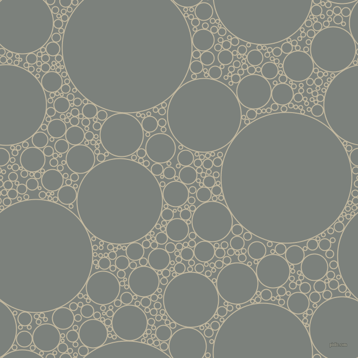 bubbles, circles, sponge, big, medium, small, 2 pixel line width, Sisal and Boulder circles bubbles sponge soap seamless tileable