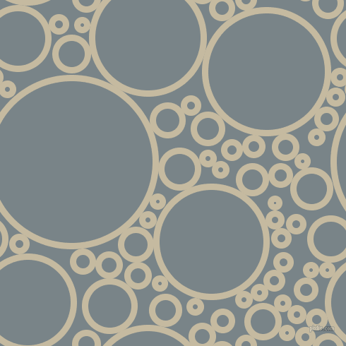 bubbles, circles, sponge, big, medium, small, 9 pixel line width, Sisal and Regent Grey circles bubbles sponge soap seamless tileable
