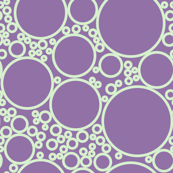 bubbles, circles, sponge, big, medium, small, 9 pixel line width, Snowy Mint and Ce Soir circles bubbles sponge soap seamless tileable