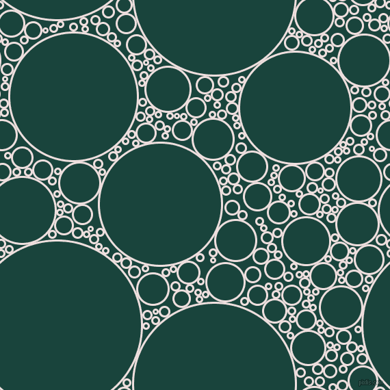bubbles, circles, sponge, big, medium, small, 3 pixel line width, Soft Peach and Deep Teal circles bubbles sponge soap seamless tileable