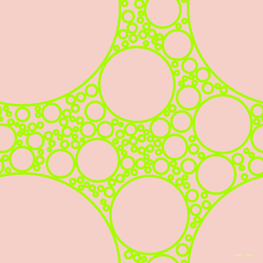 bubbles, circles, sponge, big, medium, small, 5 pixel line width, Spring Bud and Coral Candy circles bubbles sponge soap seamless tileable