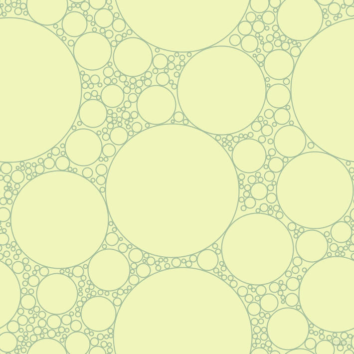 bubbles, circles, sponge, big, medium, small, 2 pixel line width, Spring Rain and Chiffon circles bubbles sponge soap seamless tileable