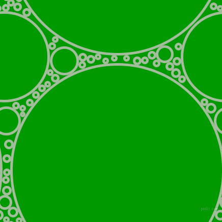 bubbles, circles, sponge, big, medium, small, 5 pixel line width, Spring Rain and Islamic Green circles bubbles sponge soap seamless tileable