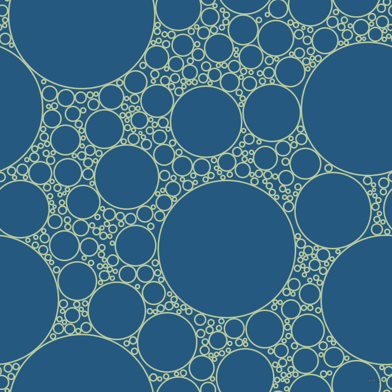 bubbles, circles, sponge, big, medium, small, 3 pixel line width, Sprout and Bahama Blue circles bubbles sponge soap seamless tileable