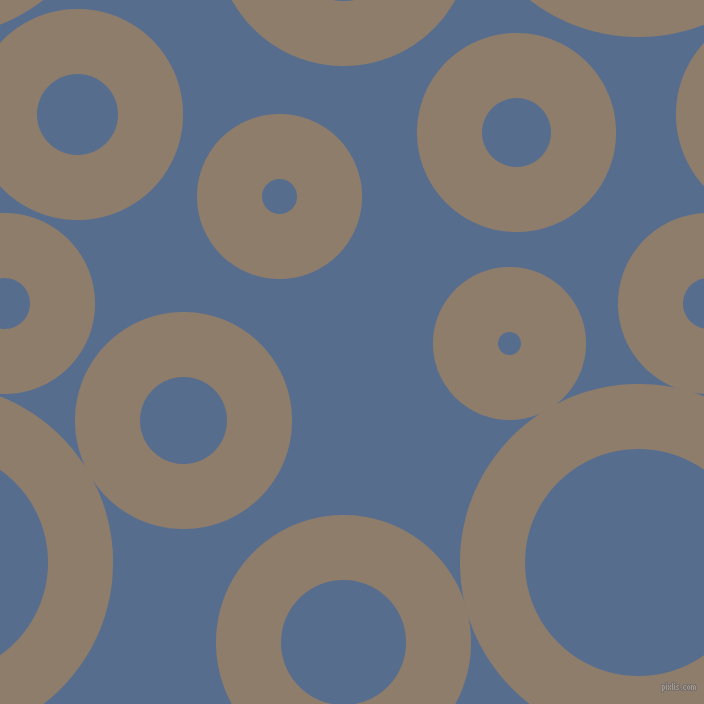 bubbles, circles, sponge, big, medium, small, 65 pixel line width, Squirrel and Kashmir Blue circles bubbles sponge soap seamless tileable