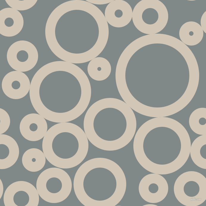 bubbles, circles, sponge, big, medium, small, 33 pixel line width, Stark White and Oslo Grey circles bubbles sponge soap seamless tileable