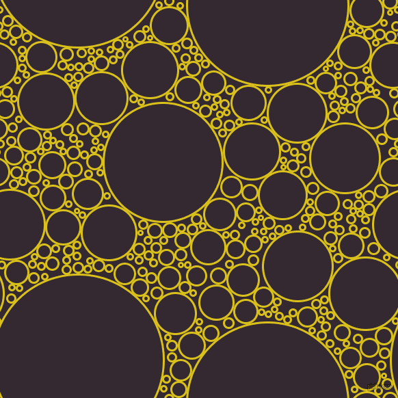 bubbles, circles, sponge, big, medium, small, 3 pixel line width, Sunflower and Melanzane circles bubbles sponge soap seamless tileable