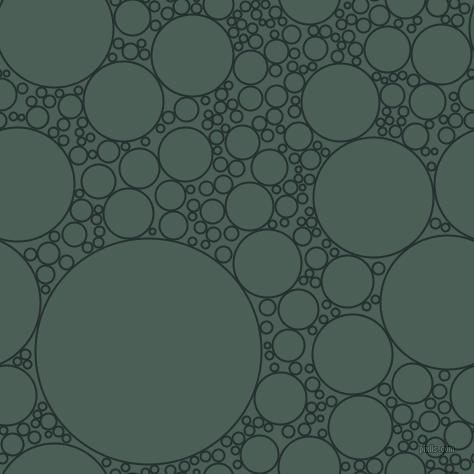 bubbles, circles, sponge, big, medium, small, 2 pixel line width, Swamp and Viridian Green circles bubbles sponge soap seamless tileable