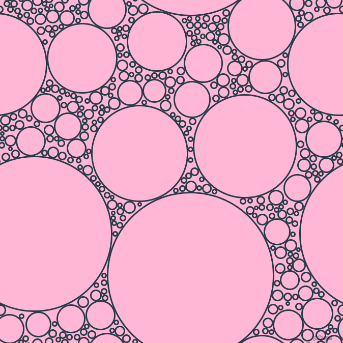 bubbles, circles, sponge, big, medium, small, 3 pixel line width, Tarawera and Cotton Candy circles bubbles sponge soap seamless tileable