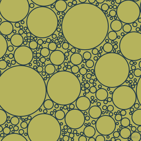 bubbles, circles, sponge, big, medium, small, 3 pixel line width, Tarawera and Olive Green circles bubbles sponge soap seamless tileable