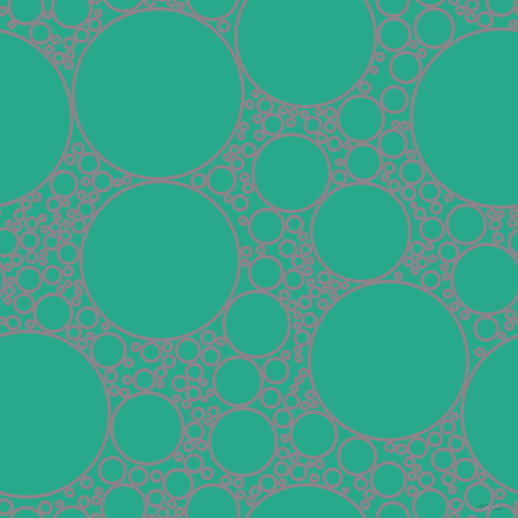 bubbles, circles, sponge, big, medium, small, 5 pixel line width, Taupe Grey and Niagara circles bubbles sponge soap seamless tileable