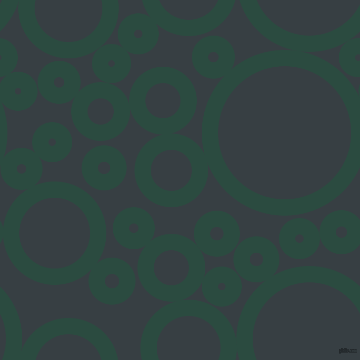 bubbles, circles, sponge, big, medium, small, 33 pixel line width, Te Papa Green and Mirage circles bubbles sponge soap seamless tileable