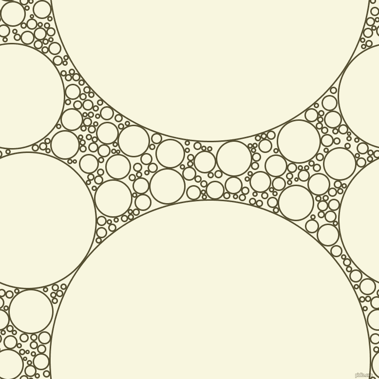 bubbles, circles, sponge, big, medium, small, 3 pixel line width, Thatch Green and Promenade circles bubbles sponge soap seamless tileable