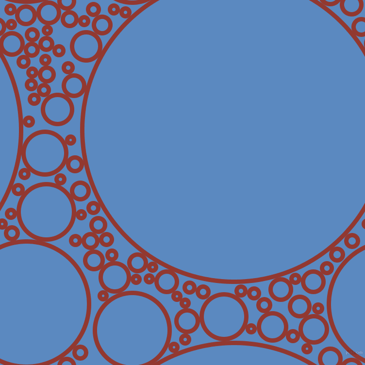 bubbles, circles, sponge, big, medium, small, 9 pixel line width, Thunderbird and Danube circles bubbles sponge soap seamless tileable