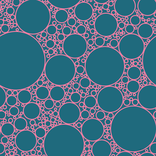 bubbles, circles, sponge, big, medium, small, 3 pixel line width, Tickle Me Pink and Allports circles bubbles sponge soap seamless tileable