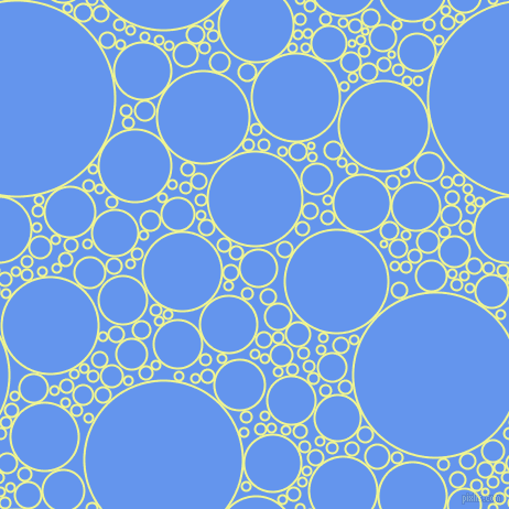 bubbles, circles, sponge, big, medium, small, 2 pixel line width, Tidal and Cornflower Blue circles bubbles sponge soap seamless tileable