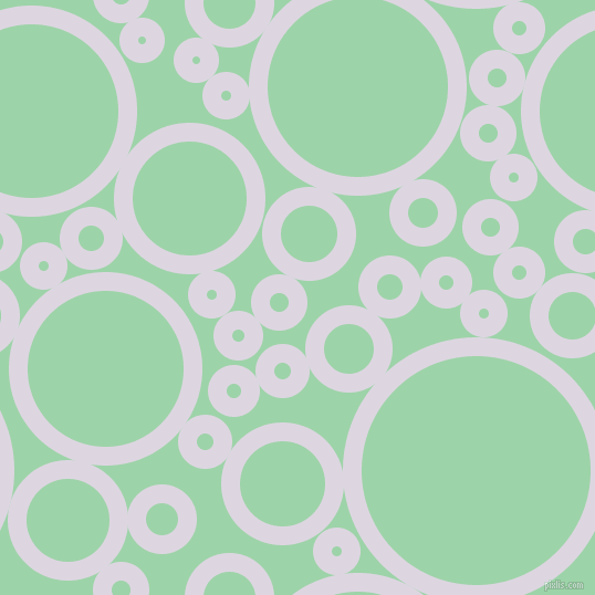 bubbles, circles, sponge, big, medium, small, 17 pixel line width, Titan White and Chinook circles bubbles sponge soap seamless tileable