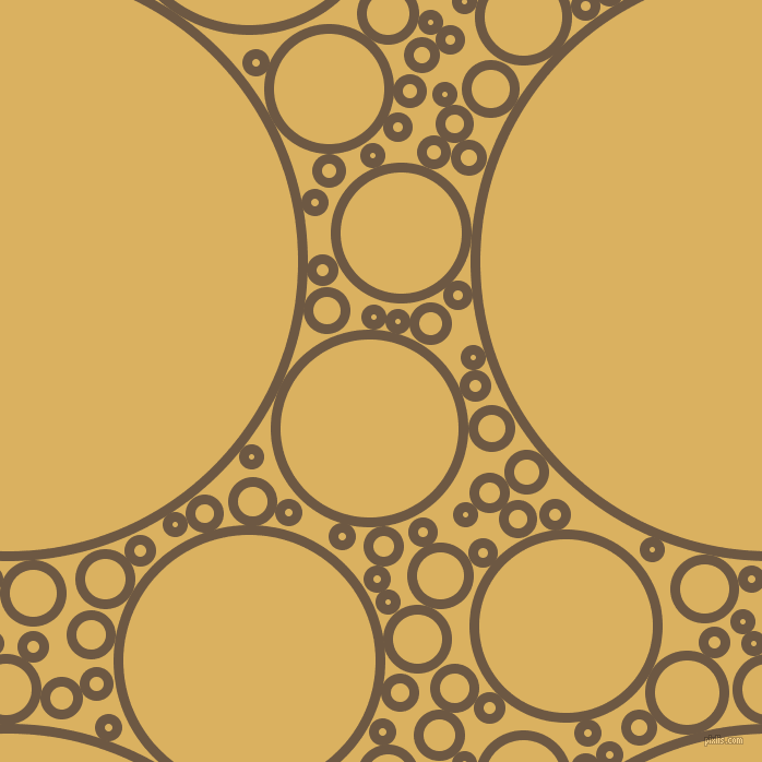 bubbles, circles, sponge, big, medium, small, 9 pixel line width, Tobacco Brown and Equator circles bubbles sponge soap seamless tileable