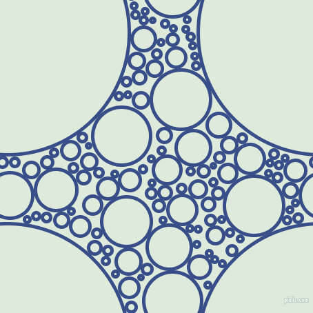 bubbles, circles, sponge, big, medium, small, 5 pixel line width, Tory Blue and Apple Green circles bubbles sponge soap seamless tileable