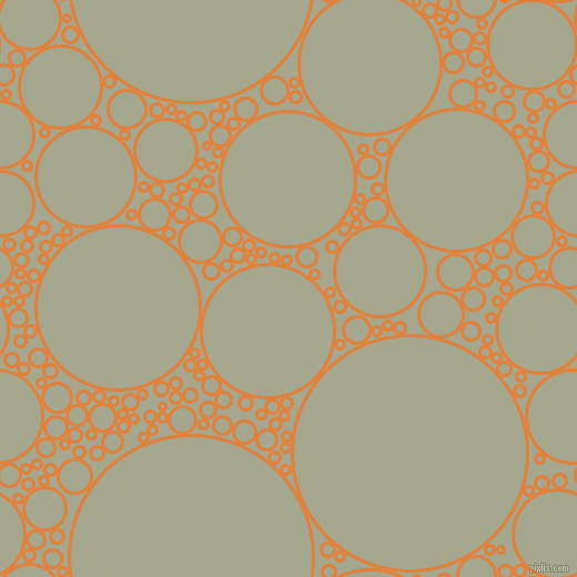 bubbles, circles, sponge, big, medium, small, 3 pixel line width, Tree Poppy and Bud circles bubbles sponge soap seamless tileable