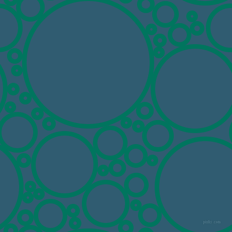 bubbles, circles, sponge, big, medium, small, 9 pixel line width, Tropical Rain Forest and Blumine circles bubbles sponge soap seamless tileable