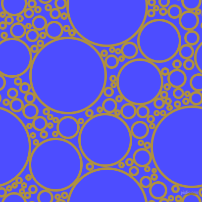 bubbles, circles, sponge, big, medium, small, 5 pixel line width, Turmeric and Neon Blue circles bubbles sponge soap seamless tileable