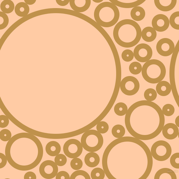 bubbles, circles, sponge, big, medium, small, 17 pixel line width, Tussock and Peach circles bubbles sponge soap seamless tileable