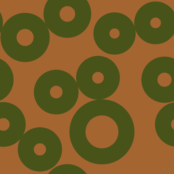 bubbles, circles, sponge, big, medium, small, 65 pixel line width, Verdun Green and Mai Tai circles bubbles sponge soap seamless tileable