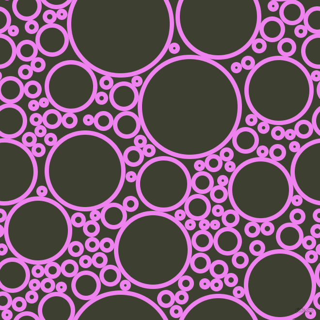 bubbles, circles, sponge, big, medium, small, 9 pixel line width, Violet and Scrub circles bubbles sponge soap seamless tileable