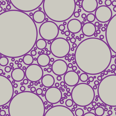 bubbles, circles, sponge, big, medium, small, 5 pixel line width, Vivid Violet and Quill Grey circles bubbles sponge soap seamless tileable