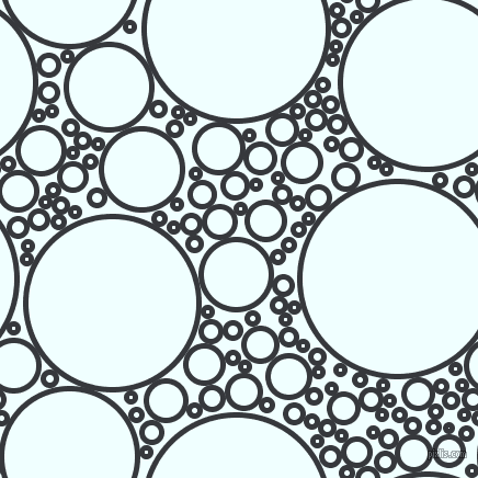 bubbles, circles, sponge, big, medium, small, 5 pixel line width, Vulcan and Azure circles bubbles sponge soap seamless tileable