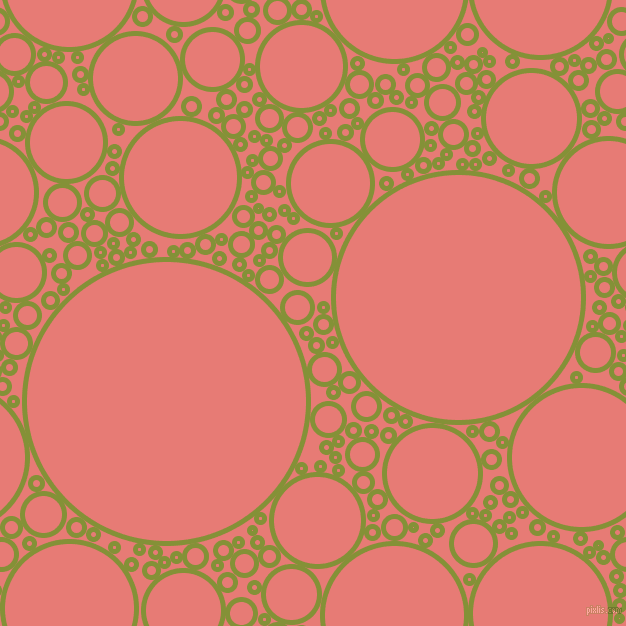 bubbles, circles, sponge, big, medium, small, 5 pixel line width, Wasabi and Geraldine circles bubbles sponge soap seamless tileable