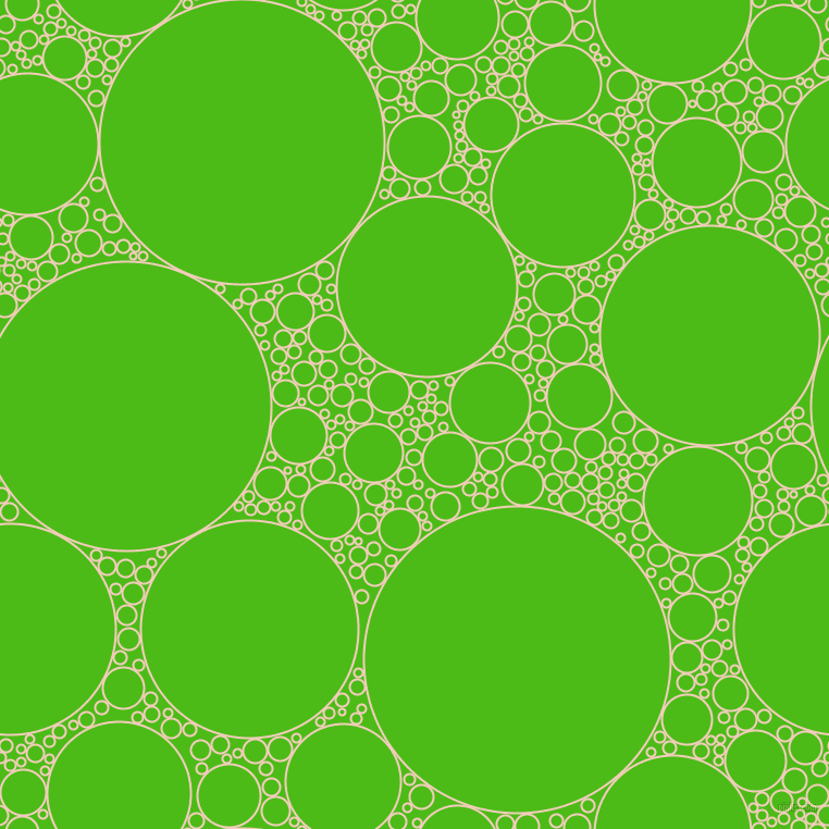 bubbles, circles, sponge, big, medium, small, 2 pixel line width, Watusi and Kelly Green circles bubbles sponge soap seamless tileable