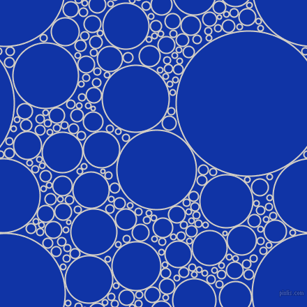 bubbles, circles, sponge, big, medium, small, 2 pixel line width, Westar and Egyptian Blue circles bubbles sponge soap seamless tileable