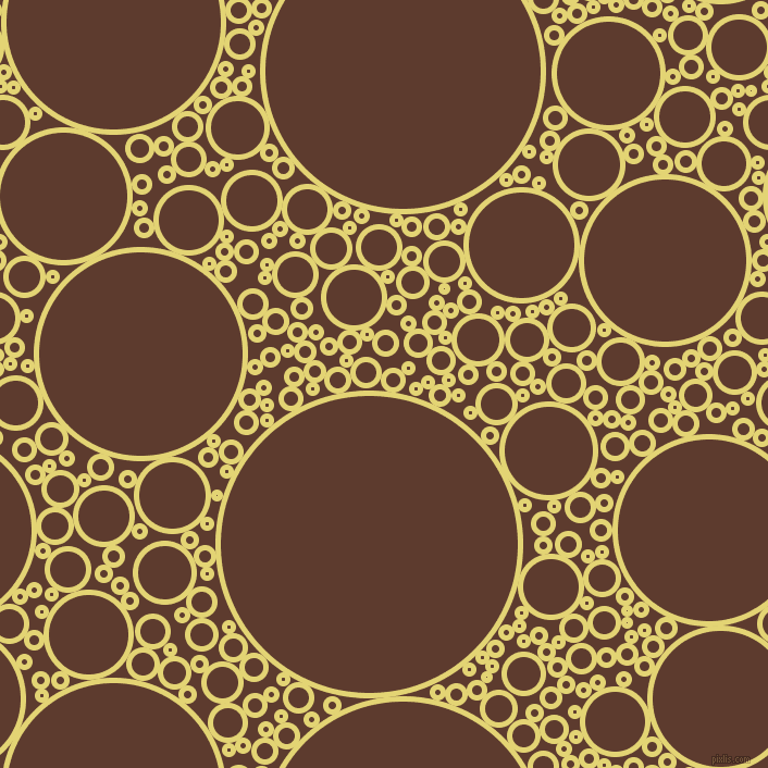bubbles, circles, sponge, big, medium, small, 5 pixel line width, Wild Rice and Cioccolato circles bubbles sponge soap seamless tileable