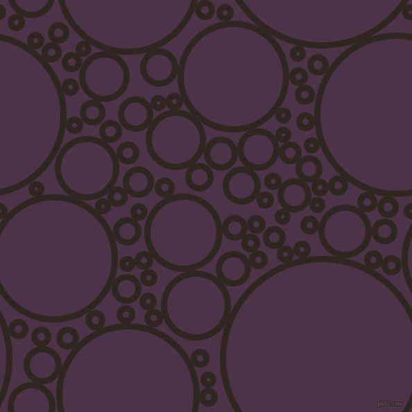 bubbles, circles, sponge, big, medium, small, 9 pixel line width, Wood Bark and Loulou circles bubbles sponge soap seamless tileable