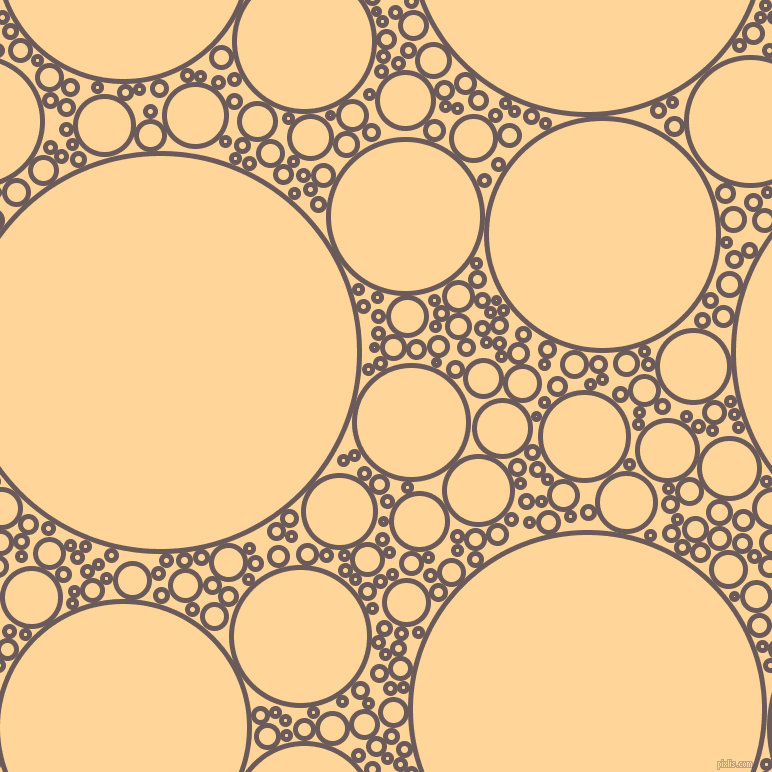 bubbles, circles, sponge, big, medium, small, 5 pixel line width, Zambezi and Caramel circles bubbles sponge soap seamless tileable