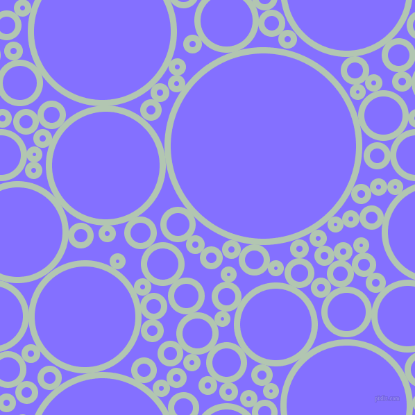 bubbles, circles, sponge, big, medium, small, 9 pixel line width, Zanah and Light Slate Blue circles bubbles sponge soap seamless tileable