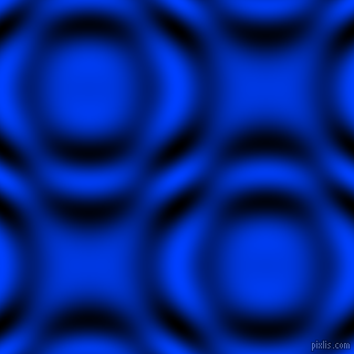 , Blue and Black and White circular plasma waves seamless tileable