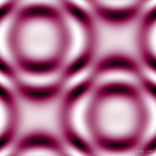 , Burgundy and Black and White circular plasma waves seamless tileable