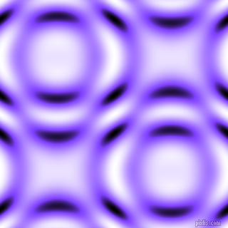 , Han Purple and Black and White circular plasma waves seamless tileable